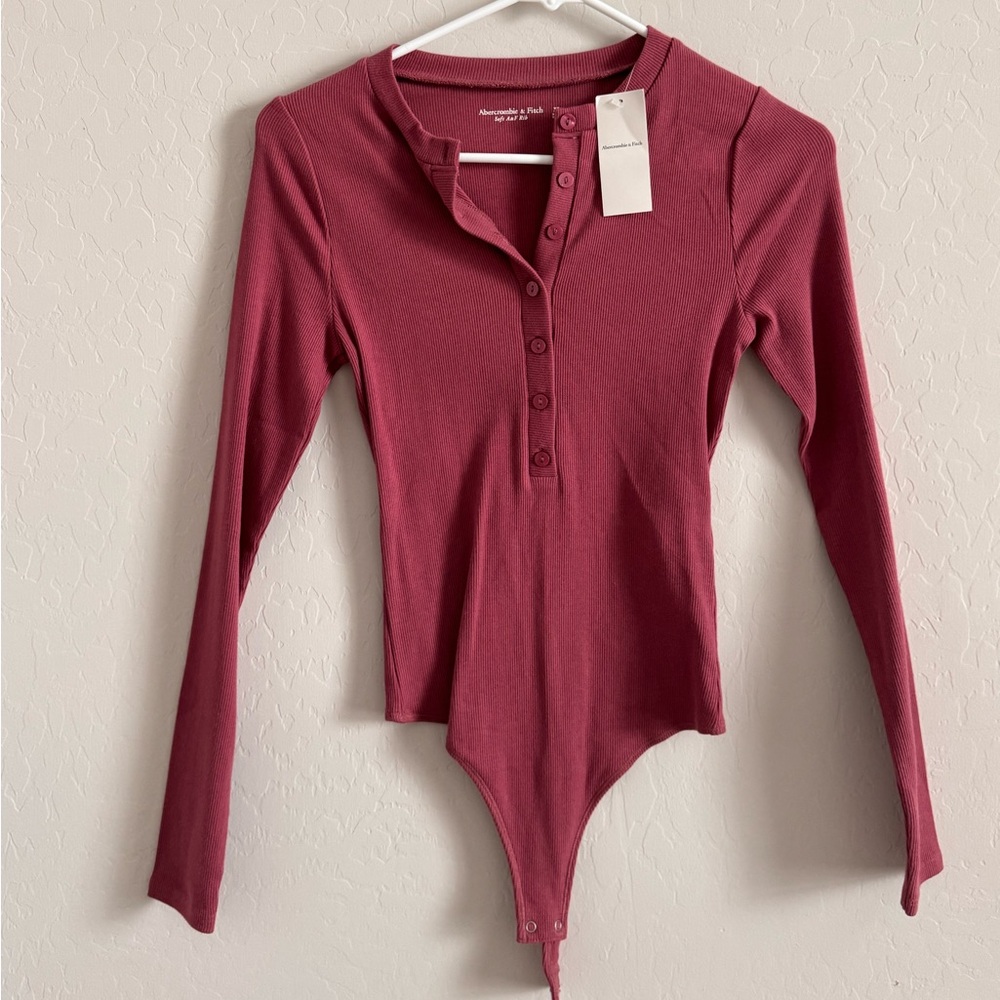 Abercrombie & Fitch Ribbed Bodysuit